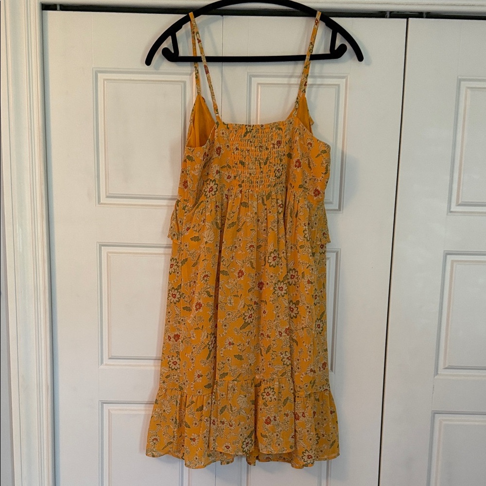 Jessica Simpson Floral Ruffle Sundress - Yellow - Picture 8 of 10
